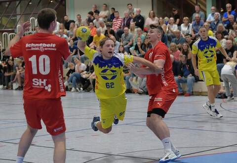 Der HCN mit Timo Bäuerlein ist nach der jüngsten Niederlage auf Wiedergutmachung aus.