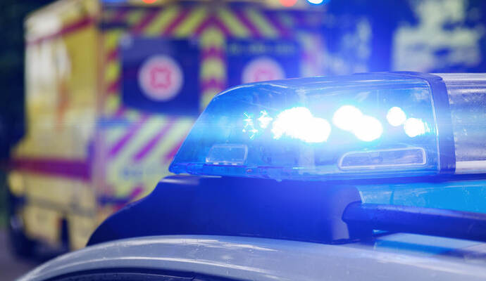 In Remchingen waren die Rettungskräfte an Heiligabend gefordert. Symbol
