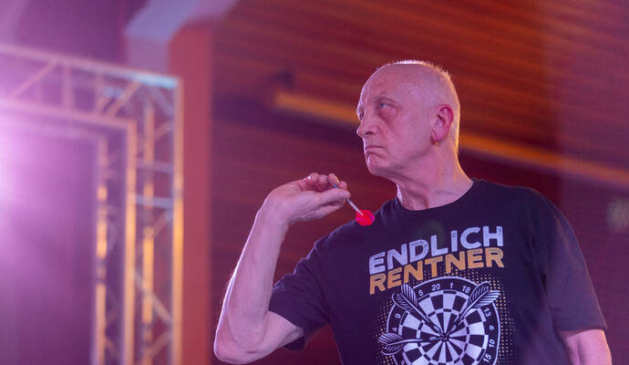 Darts Turnier Kieselbronn (Jürgen "The GREAT MAN" Heim)