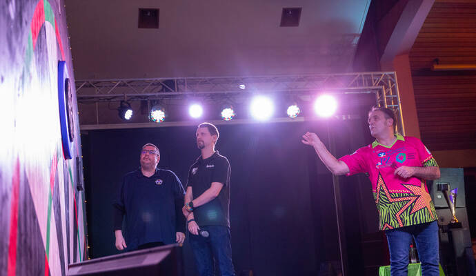 Darts Turnier Kieselbronn (Heiko "Mayor of the Goats" Faber)