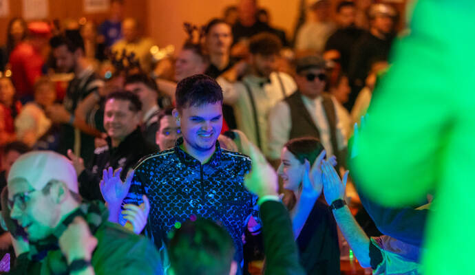 Darts Turnier Kieselbronn (Jonas "The Tower" Hajeck)