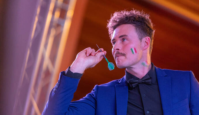 Darts Turnier Kieselbronn (Florian "Darti un Bacio" Taafel)