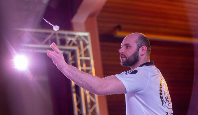 Darts Turnier Kieselbronn (Steffen "WALZER" Walz)