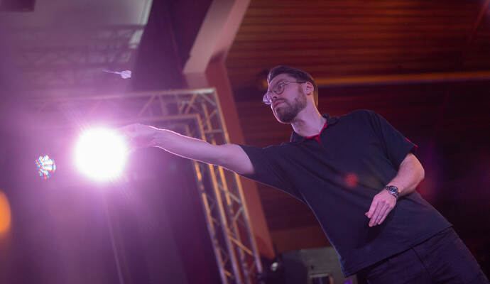 Darts Turnier Kieselbronn (Max "The Thunder" Lohfink)