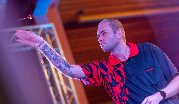 Darts Turnier Kieselbronn (Kevin "Princé" Petsch)