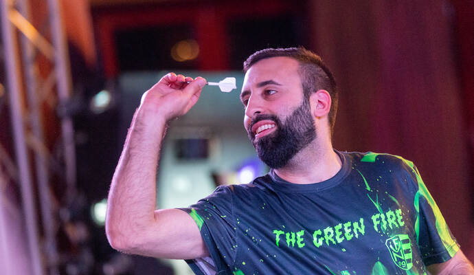Darts Turnier Kieselbronn (Elisa "The Green Fire" Sautoglu)