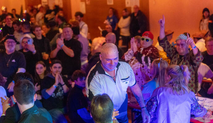 Darts Turnier Kieselbronn (Antonio "The Triple One" Ruggiero)