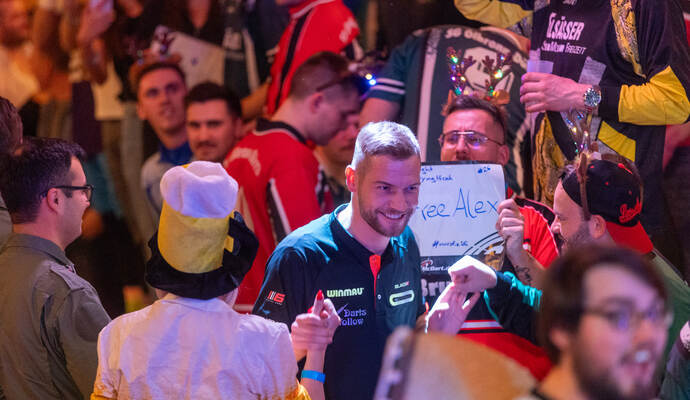 Darts Turnier Kieselbronn (Wolfgang "Darts Wollow" Burkhardt)