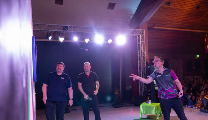 Darts Turnier Kieselbronn (Stefan "Mr. Stipo" Walter)