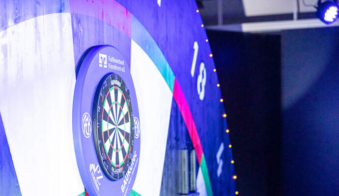 Darts Turnier Kieselbronn Stimmung