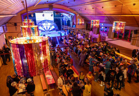 Darts Turnier Kieselbronn Stimmung