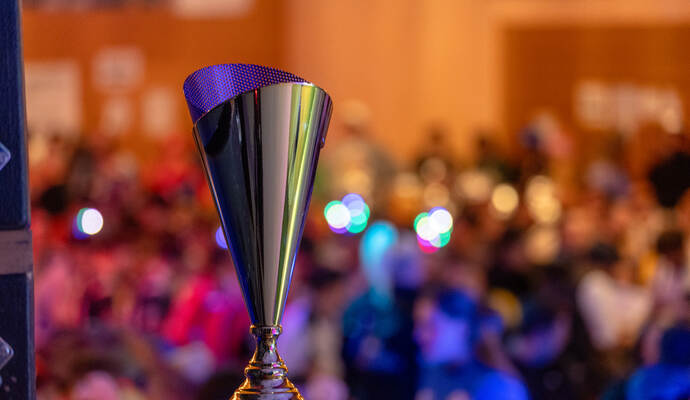 Darts Turnier Kieselbronn Stimmung