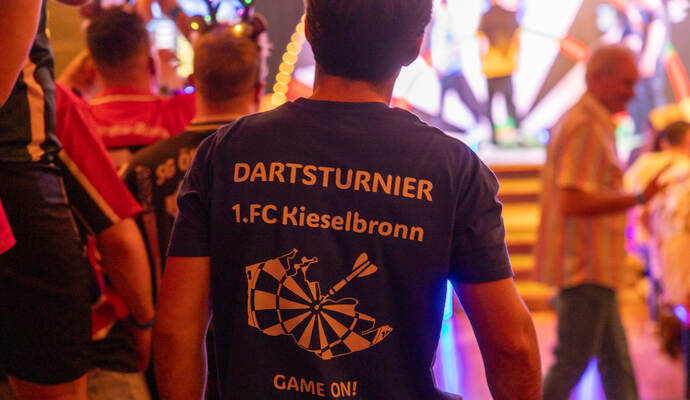 Darts Turnier Kieselbronn Stimmung