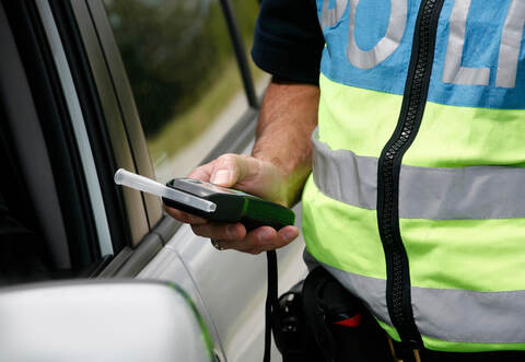 Der Atemalkoholvortest ergab einen Wert von 2,3 Promille.