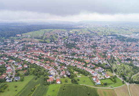 Luftbild Karlsbad Langensteinbach
