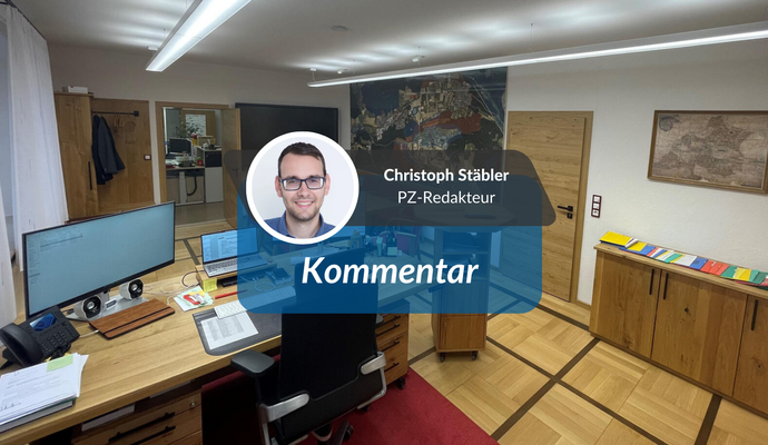 "Die berühmten goldenen Wasserhähne sucht man hier vergeblich", kommentiert PZ-Redakteur Christoph Stäbler die Büro-Affäre um Maulbronns Bürgermeister Aaron Treut. "Die berühmten goldenen Wasserhähne sucht man hier vergeblich", kommentiert PZ-Redakteur Christoph Stäbler die Büro-Affäre um Maulbronns Bürgermeister Aaron Treut.