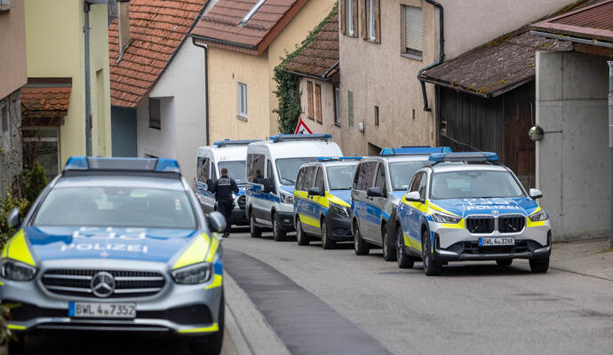 Polizeieinsatz Mönsheim