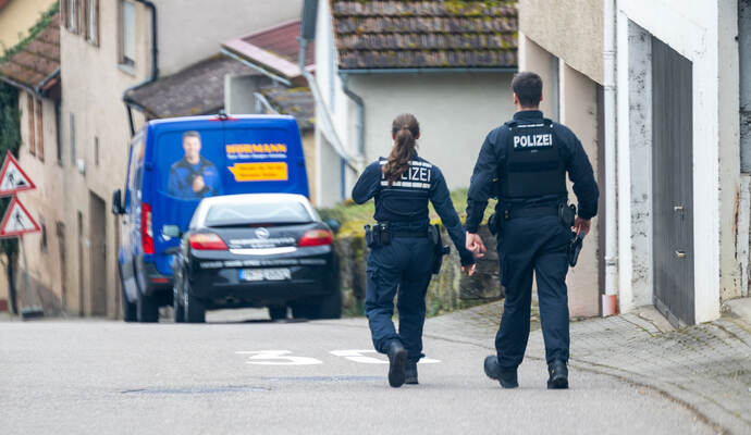 Polizeieinsatz Mönsheim