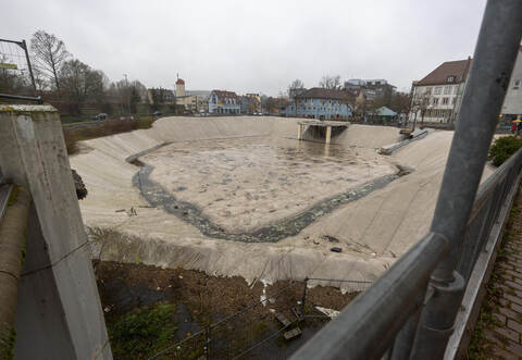 Mühlacker Mühlehof Loch Innenstadt