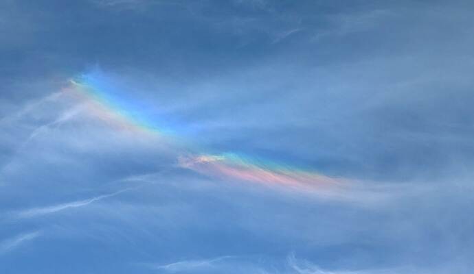 «Regenbogenwolken» über Göppingen