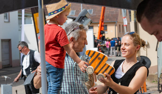 Handwerkskunst zum Anfassen und mehr für die ganze Familie bietet das Event am Wochenende.