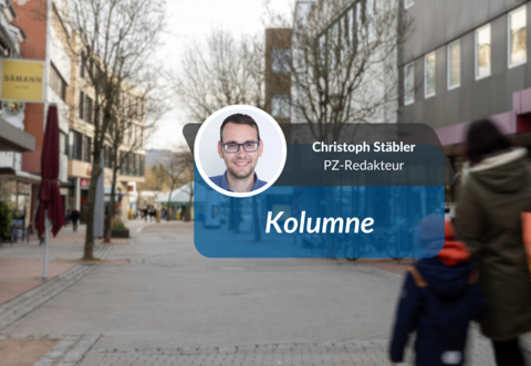 In der Mühlacker Innenstadt bewegt sich was - wie PZ-Redakteur Christoph Stäbler findet.