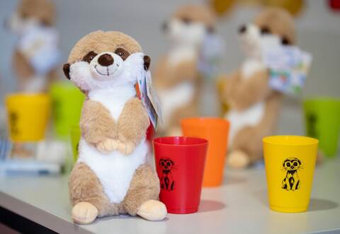 Maskottchen für Kinderbesuchsraum der JVA Mannheim