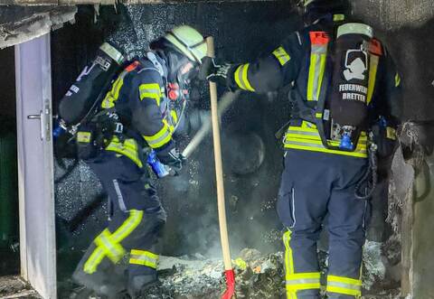 Feuer und Rauch im Einkaufscenter lösten vor wenigen Wochen in Bretten einen Großeinsatz aus.