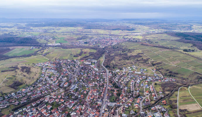 Luftbild Keltern