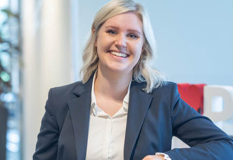 Die Neue bei der WSP: Sandra von Garrel (34) sagt, dass sie schon vom ersten Tag an „mittendrin“ gewesen sei.