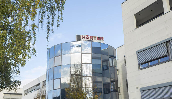 Die ehemalige Firma Härter in Königsbach-Stein.