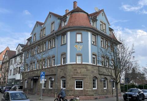 Das Hotel Post – gelegen an der Ecke Post-/Hindenburgstraße – sollen ab Juli40 bis 50 Flüchtlinge Platz finden.