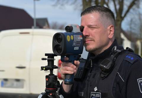 Geschwindigkeitskontrollen zum Start des Blitzermarathons