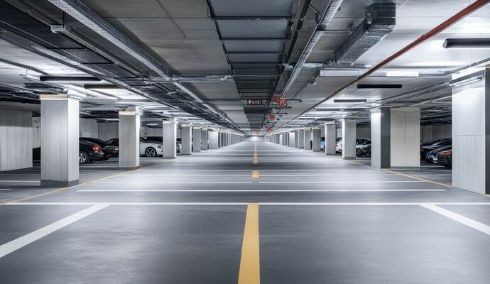 In einem Parkhaus in Bad Wildbad ist ein Auto ausgebrannt. In einem Parkhaus in Bad Wildbad ist ein Auto ausgebrannt.