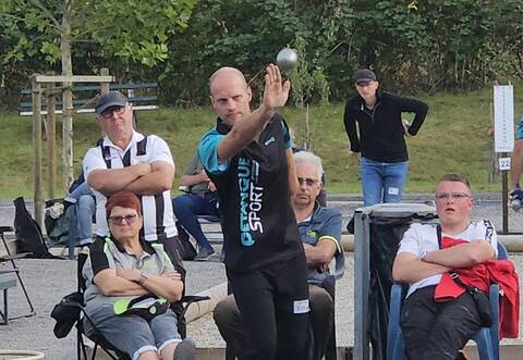 Tobias Müller vom PCB Horb, belegte am Ende des Turniers Rang drei und konnte damit seinen Titel nicht verteidigen.Georg Kost