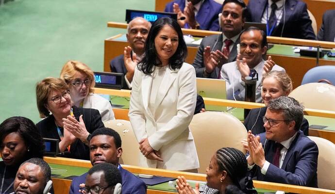 Annalena Baerbock wird Präsidentin der UN-Vollversammlung Annalena Baerbock wird Präsidentin der UN-Vollversammlung
