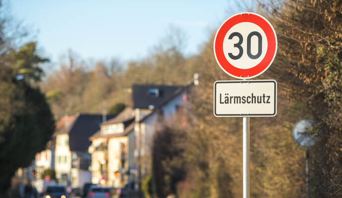 Tempo 30: Ein ewig währendes Thema.