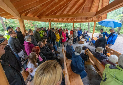 Einweihung Ruhewald Keltern