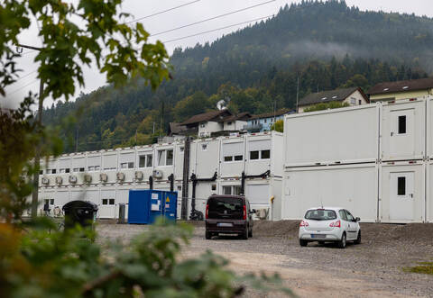 Flüchtlingsunterkunft Calmbach