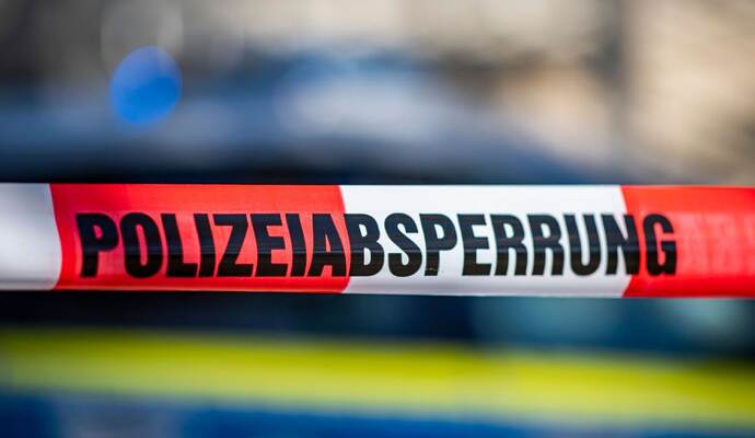 Absperrung der Polizei Absperrung der Polizei