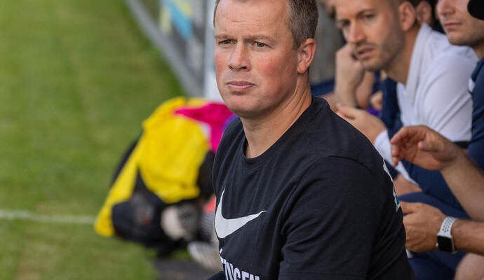 Trotz der vielen Ausfälle denkt Nöttingens Trainer Dennis Will positiv. Trotz der vielen Ausfälle denkt Nöttingens Trainer Dennis Will positiv.
