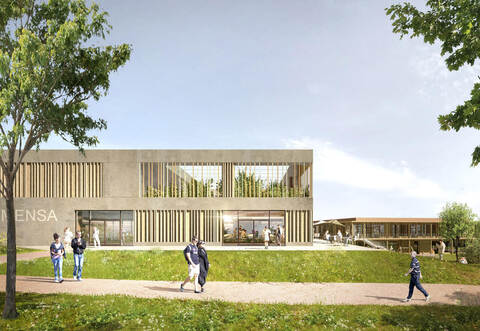 Eines der teuersten Projekte ist mit rund elf Millionen Euro der Kinder und Jugendcampus.