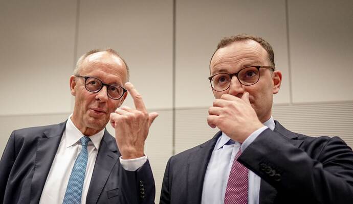 Merz und Spahn Merz und Spahn