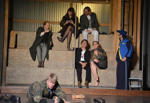 Auf zahlreiche Darbietungen – so wie hier bei Georg Büchners „Woyzeck“ – dürfen sich die Besucher im Uhlandbau freuen.