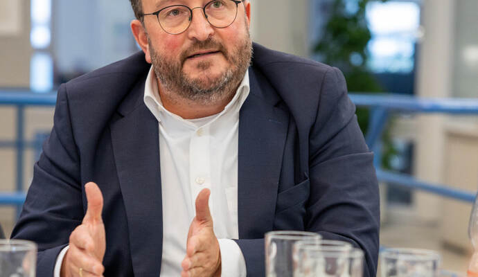 Redaktionsgespräch Bürgerentscheid Windkraft Birkenfeld