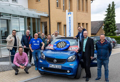 Vorgespräch Dartspektakel Kieselbronn