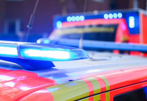 Notarzt und Rettungswagen