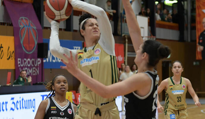 Malia Fisher (mit Ball) verletzte sich im vergangenen Liga-Spiel. Ripberger Malia Fisher (mit Ball) verletzte sich im vergangenen Liga-Spiel.