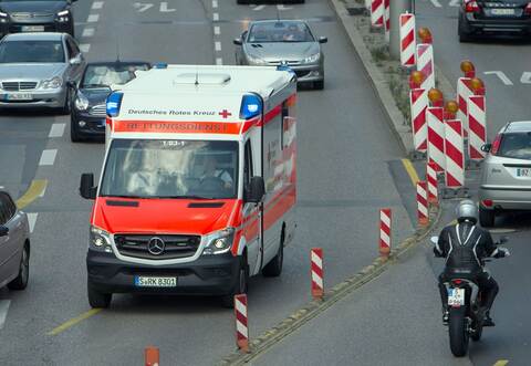 Rettungswagen in Stuttgart