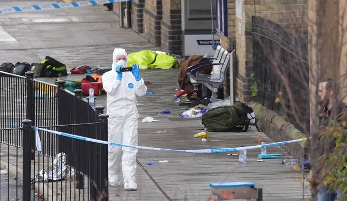 Angriff in Zug in England